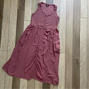 Frye Elegant Mauve Sleeveless Dress